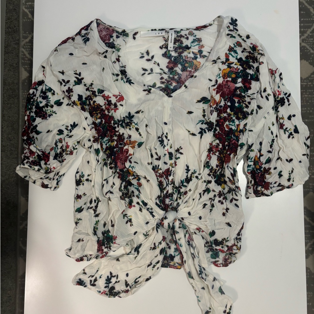 LUQ Front-Tie Top
